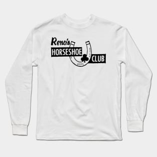 RENO'S HORSESHOE CLUB Long Sleeve T-Shirt